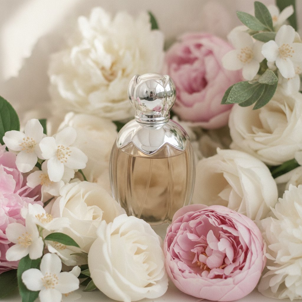 Parfum floral cu iasomie și trandafir – GT Parfumuri